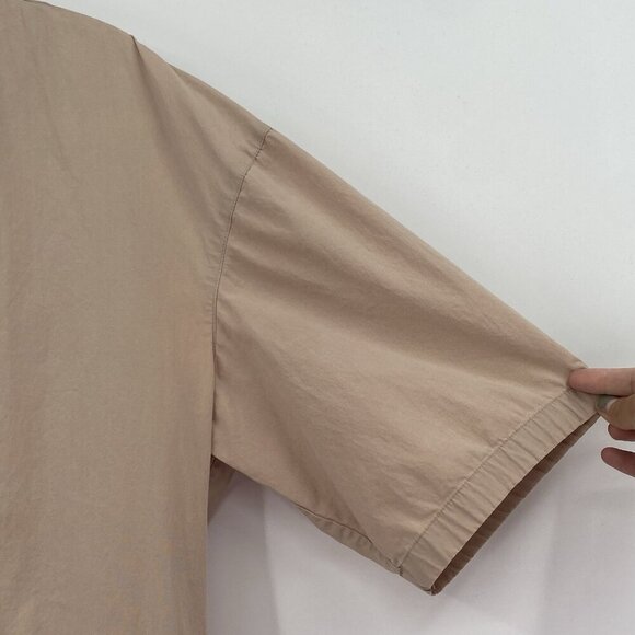 COS Small Beige Oversized Playsuit Romper Minimalist Quiet Luxury Old Money - Picture 8 of 16